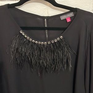 VINCE CAMUTO Plus Size Dressy Blouse
